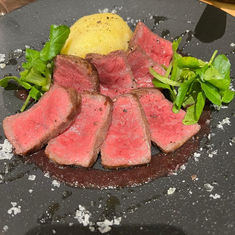  牛ハラミのロースト(渋谷スペインバル ベベドール)