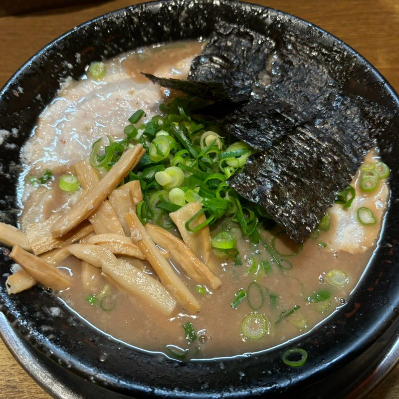 Wスープラーメン(無鉄砲大阪店 （むてっぽう）)