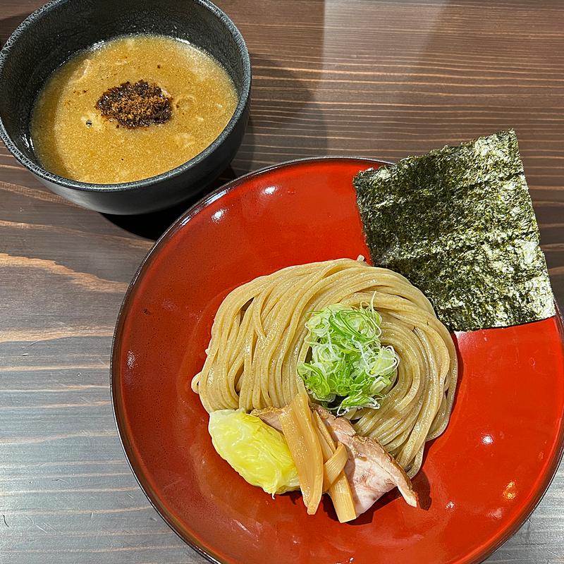 もつつけ麺 白 200g (麺や tetsuji)