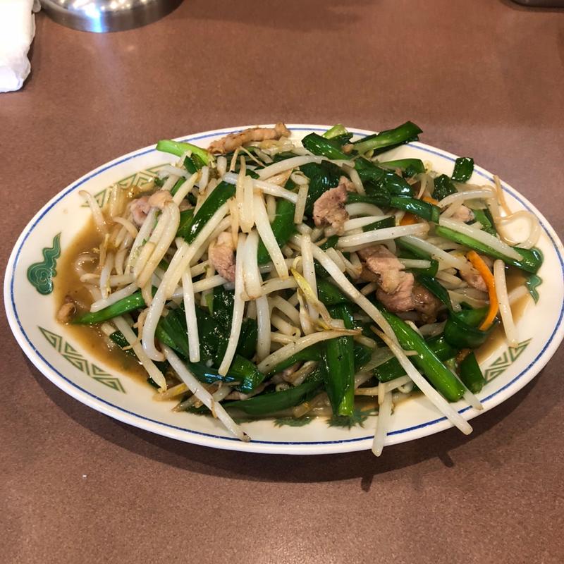 肉ニラ炒め(泰鵬 本店)