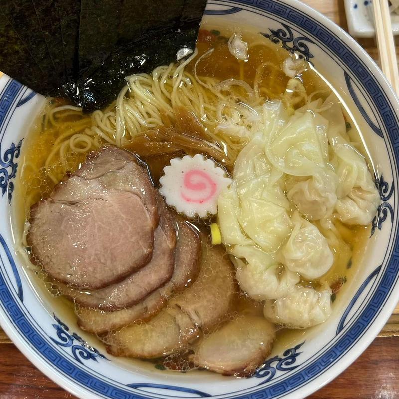 昭和のちゃーしゅーわんたんめん(中華そば 水嶋)