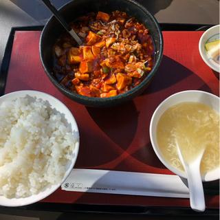 麻婆豆腐定食(餃子の王様 龍吟 みなとみらい店)