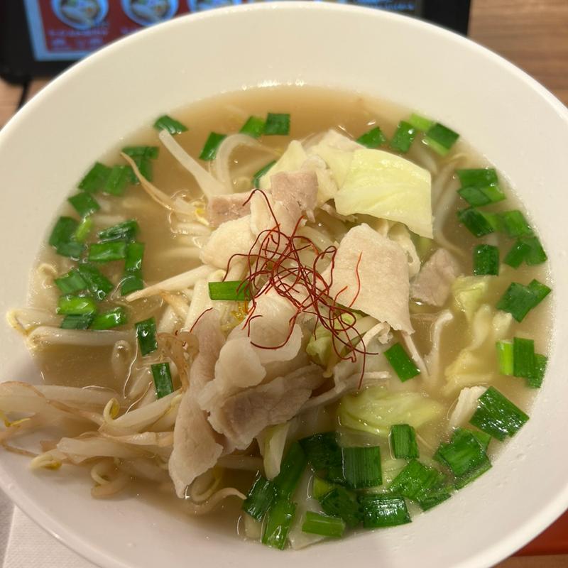 あっさり塩タンメン(T-FOOD STADIUM（ティーフードスタジアム）)