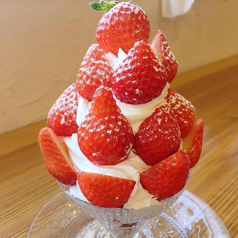 いちごパフェ(フルーツショップ　フェリース )