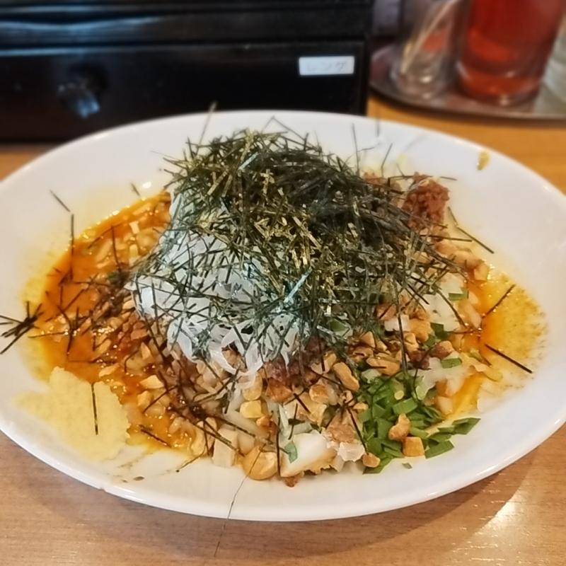 坦々混ぜそば(胡楼亭)