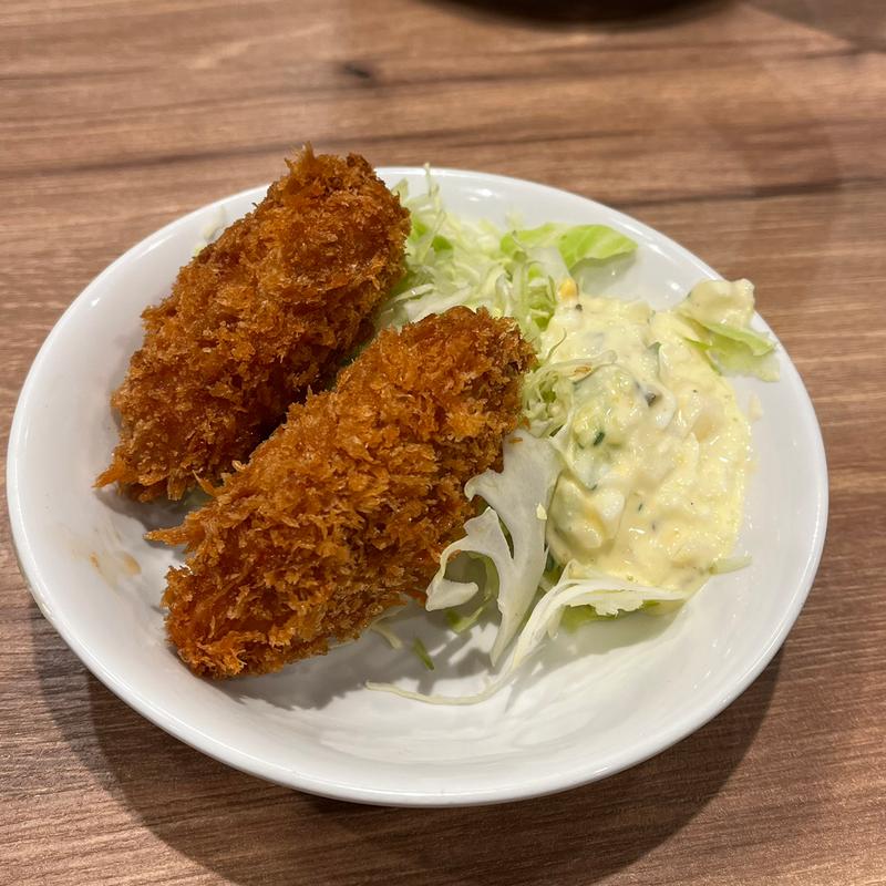 カキフライ2個(野郎めし桶川店)
