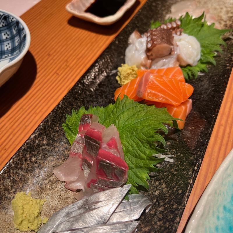 刺身の盛り合わせ(魚嵐)