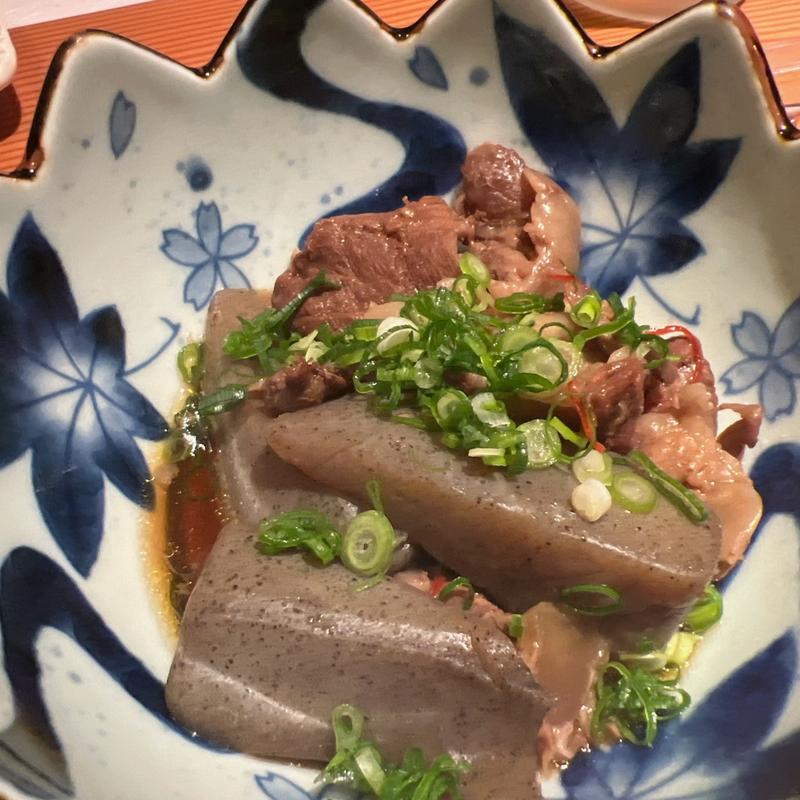 牛すじ煮込み(魚嵐)