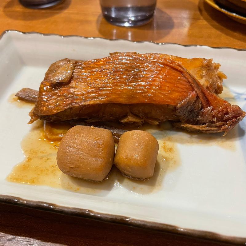 金目鯛(回転さかなや鮨　魚忠 今池店 （うおちゅう）)