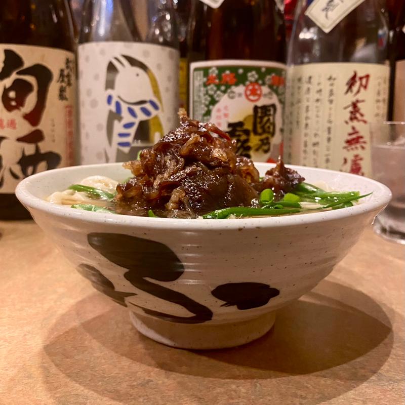 肉うどん(洋風かくうち タイムナチュラル)