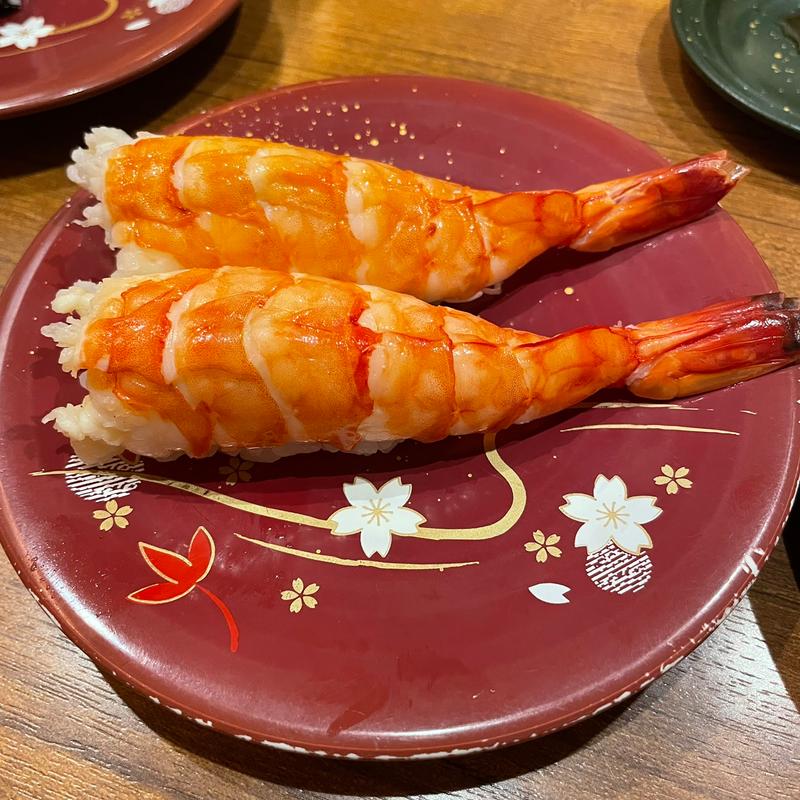 大エビ(回転さかなや鮨　魚忠 今池店 （うおちゅう）)