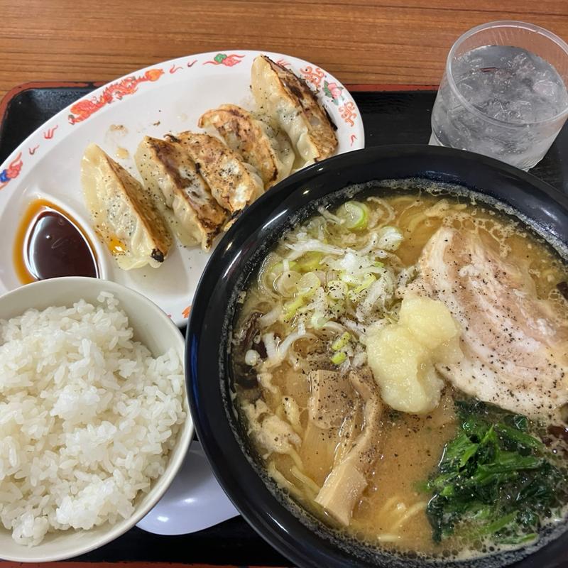 特製味噌ラーメン+半ライス(ゆにろーず 日立十王店 )