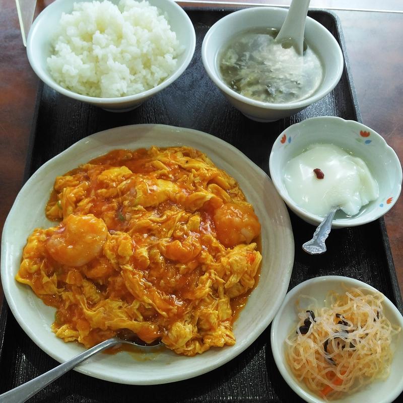 えびたまごのチリソース(味楽 鹿島田店)