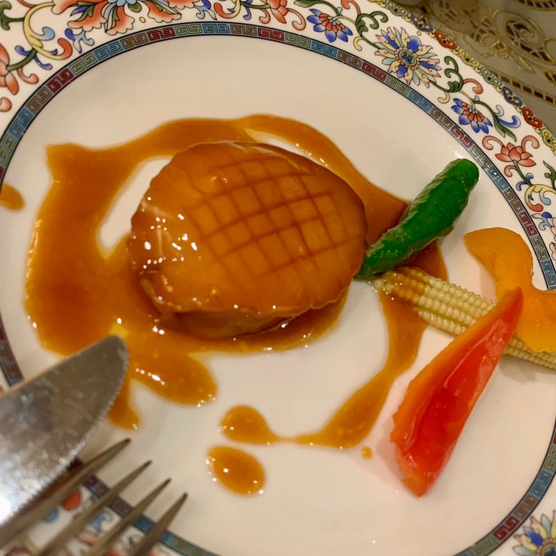 特上アワビの姿煮込み(状元樓)