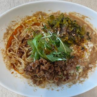 汁無し担々麺(本格麻婆豆腐 フマポット)