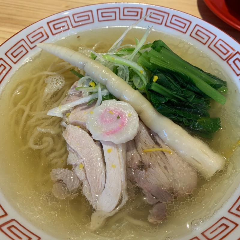 ゆず塩ラーメン(町中華屋台 飯田)