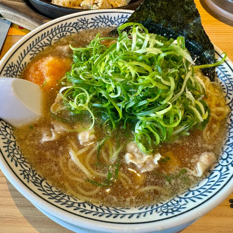 熟成ねぎ 醤油ラーメン(丸源ラーメン 本郷台店)