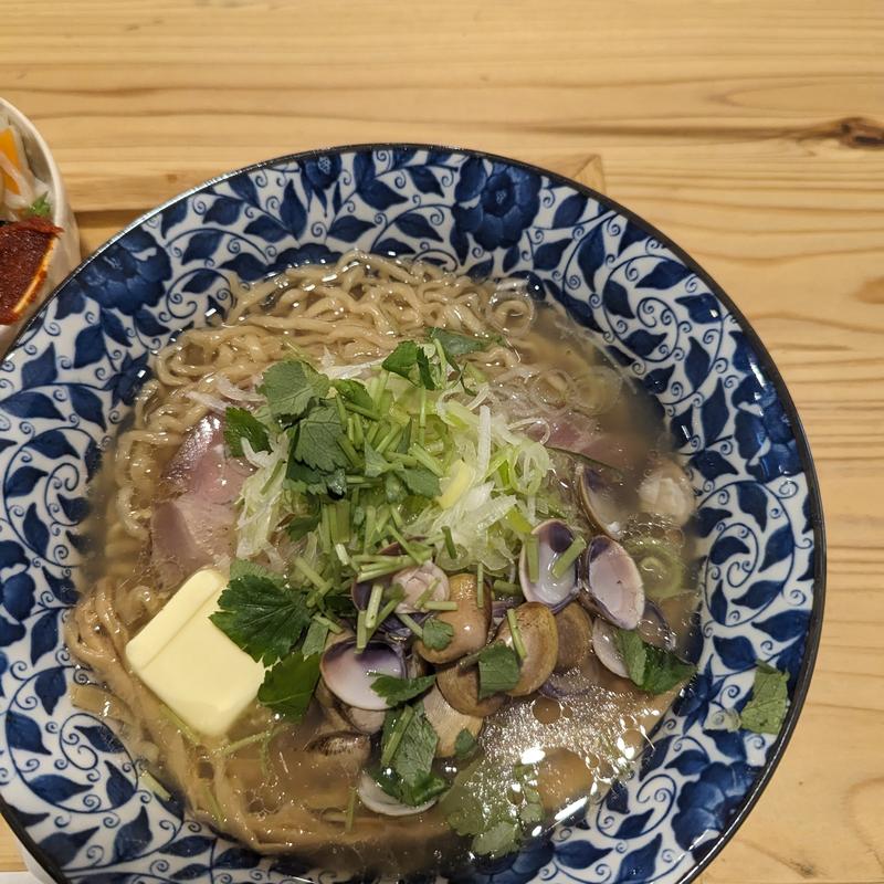 しじみ塩バター中華(中華そば 肴 yamago(ヤマゴ))