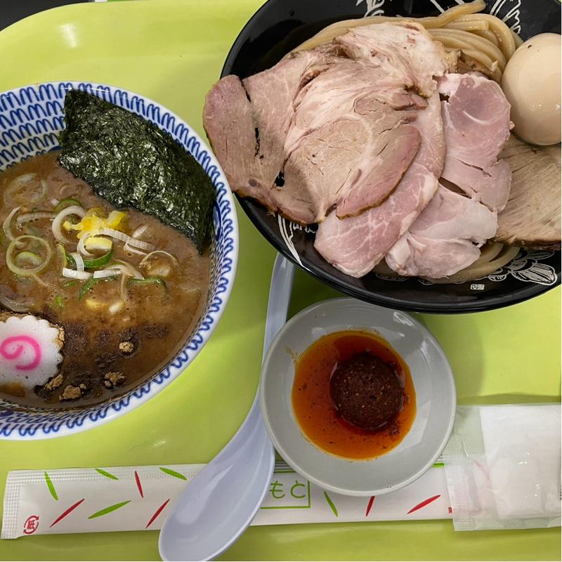 特製濃厚つけ麺＋特製辛味(中華蕎麦 とみ田)