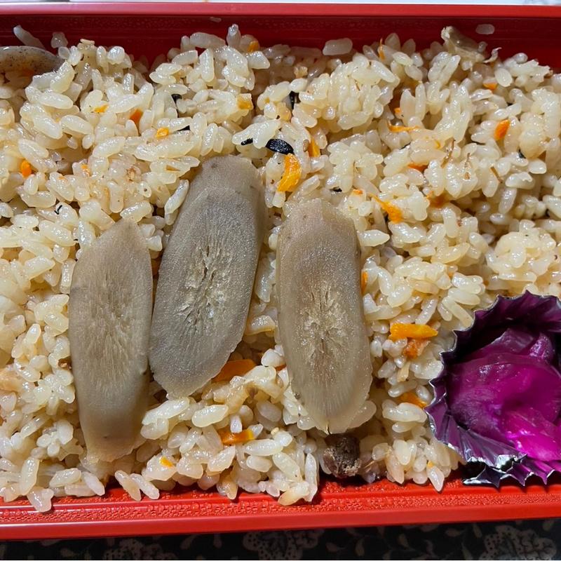 鶏ごぼうご飯(越後川口SA(上り) フードコート)