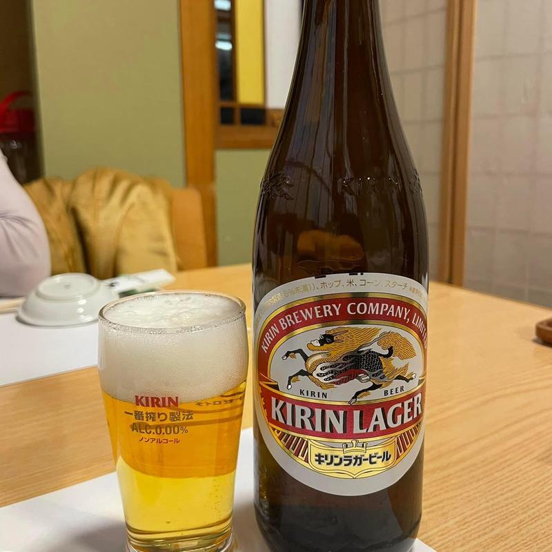 瓶ビール 中瓶(すしやの大将)