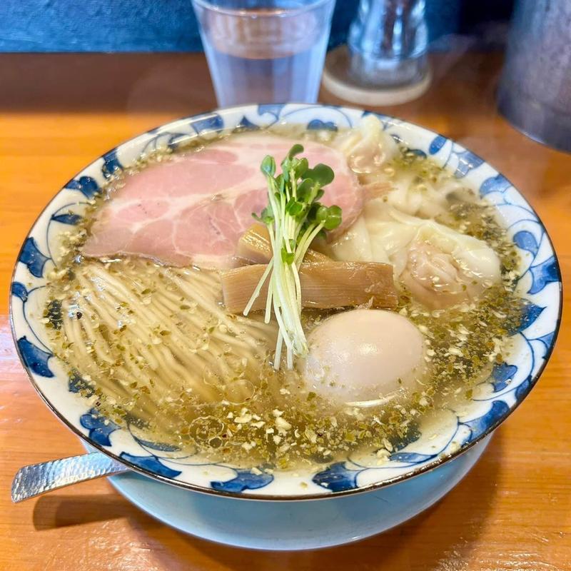 山椒の塩そば(麺処 清水)