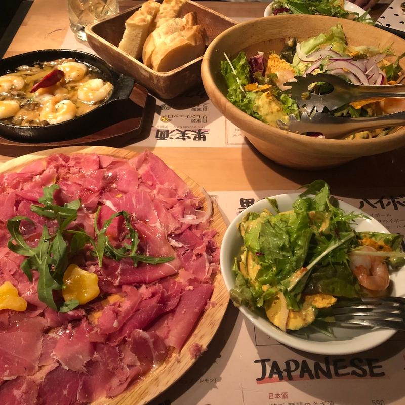 生ハム食べ放題(ボンヴィアッジオ)