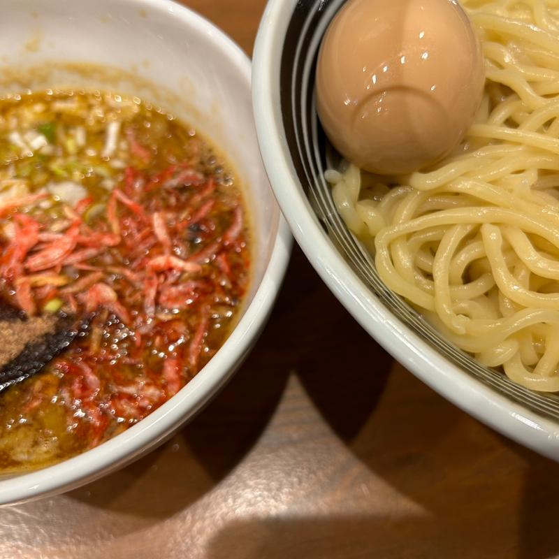 麻辣つけ麺(魚介系混ぜ麺　辰爾)