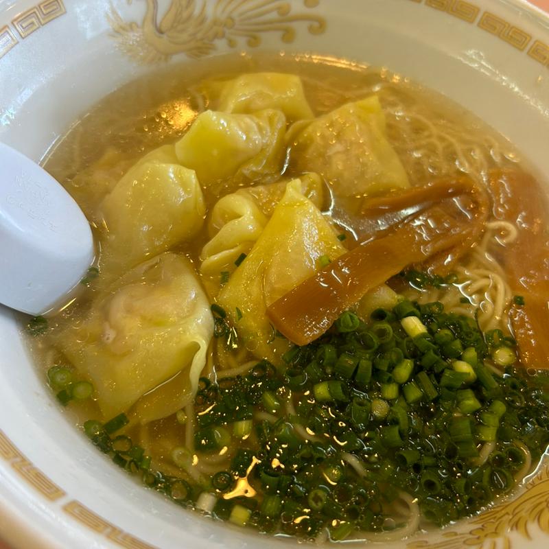 ワンタンメン(蘭蘭)