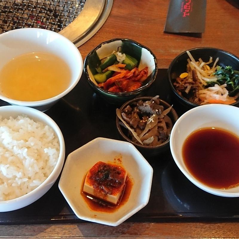 焼肉御膳【前菜＋ご飯物】(焼肉トラジ たまプラーザテラス店)