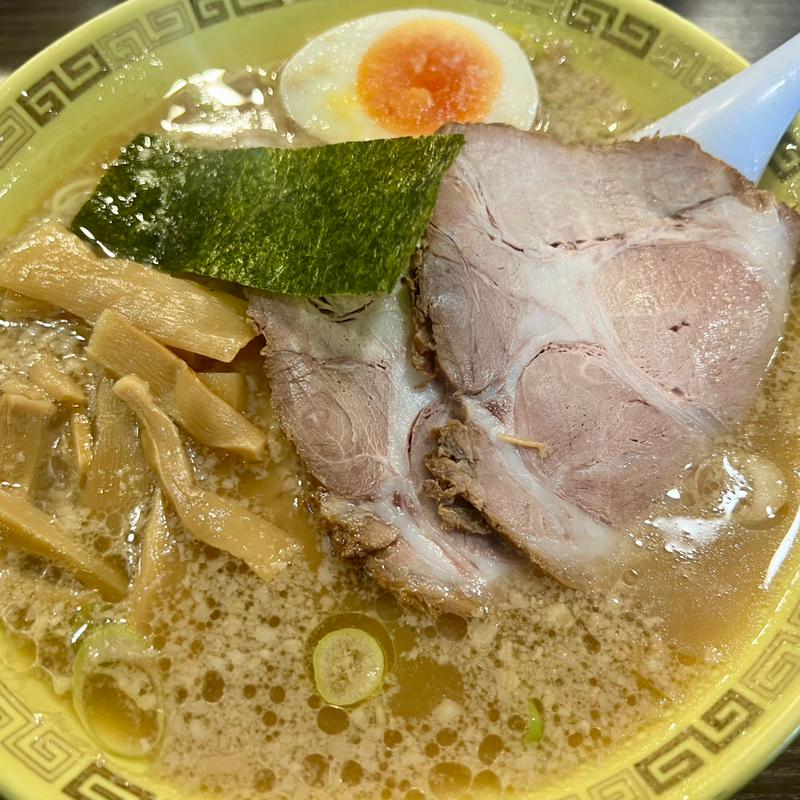 チャーシュー麺(中華麺 江川亭 東村山店)