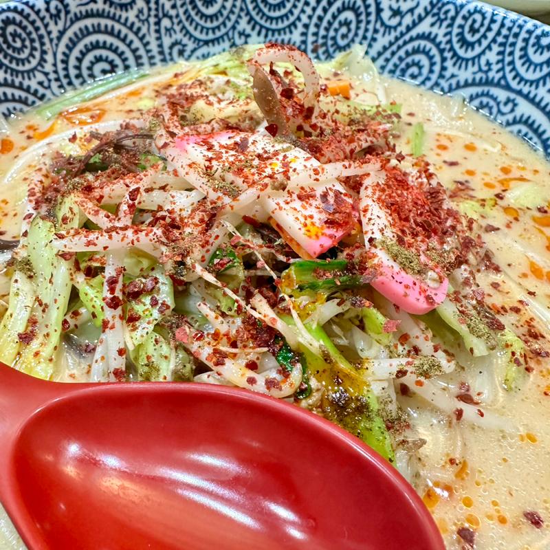 辛シビ味噌ちゃんぽん(東京味噌ちゃんぽん 田町三田店)