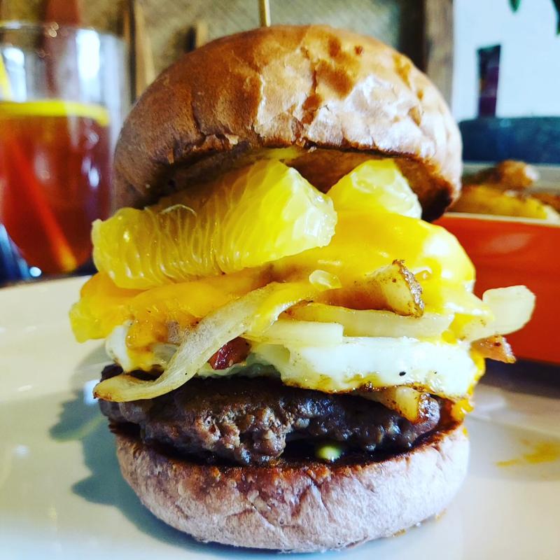 八朔バーガー(アオラニカフェ)