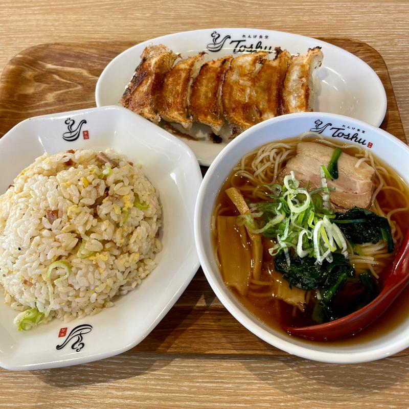 東秀セット(れんげ食堂 Toshu アクロスプラザ東久留米店)