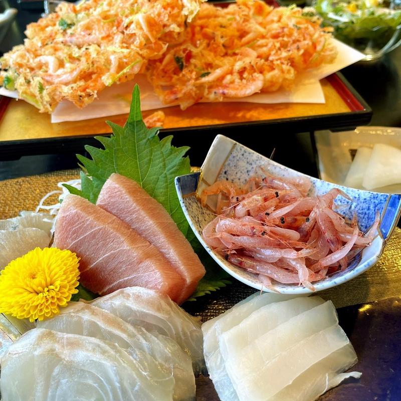 桜海老のかき揚げ(くらさわや )