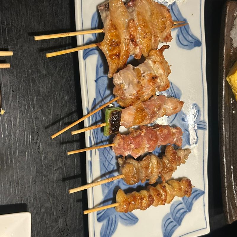 やきとり（盛り合わせ）(くりや)