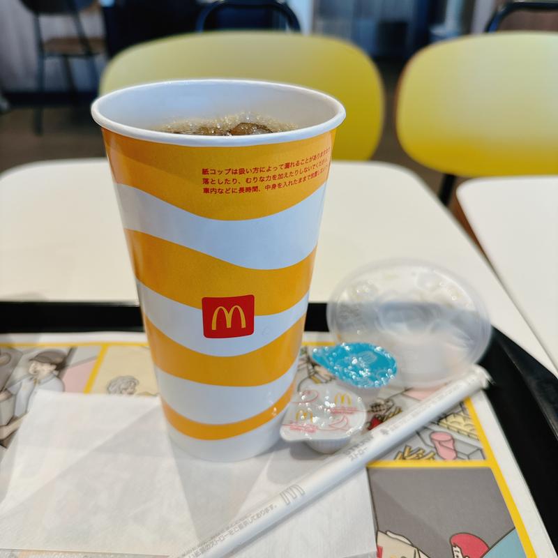 プレミアムローストコーヒー(アイス)(L)(マクドナルド 稲沢下津店)