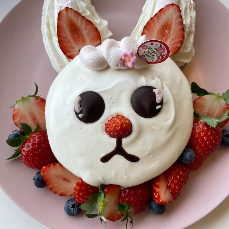 干支パンケーキ(カフェシュシュ)