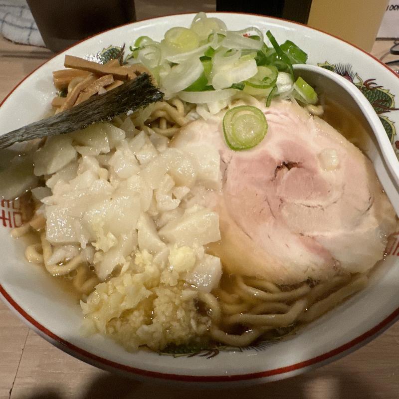 中華そば大盛り(自家製麺 ご藤)