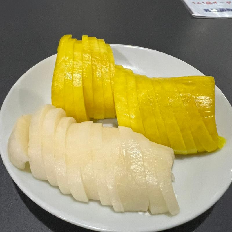 サービスのたくあん(すぎちゃん)