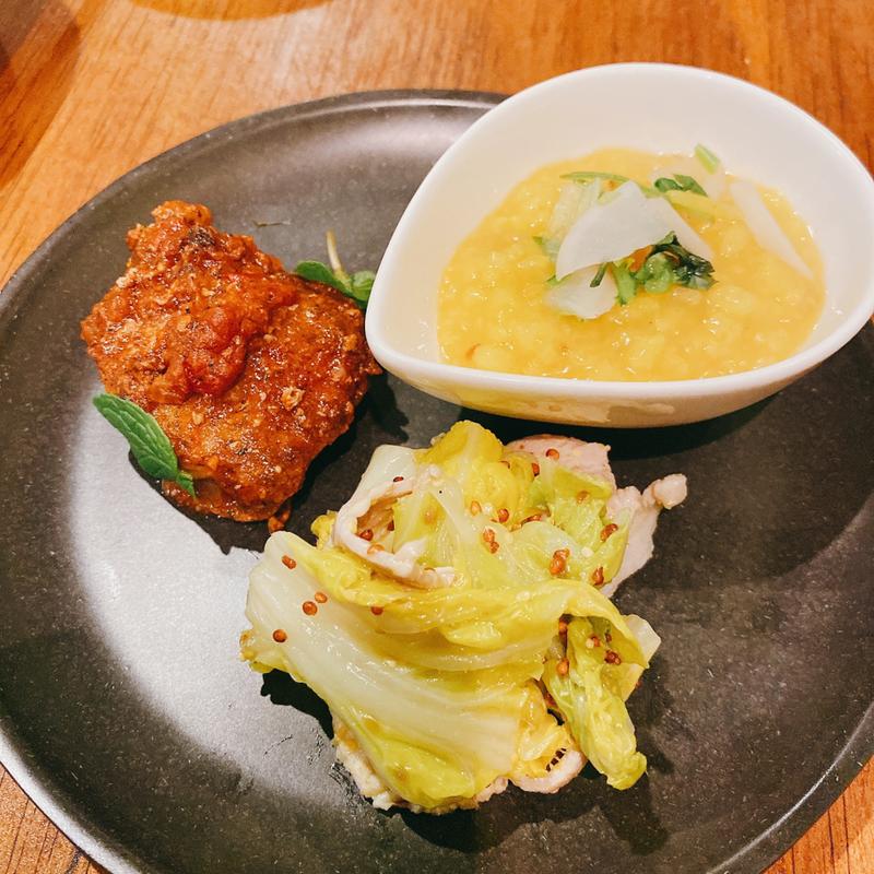 本日の3種前菜(Spice BAR 猫六)