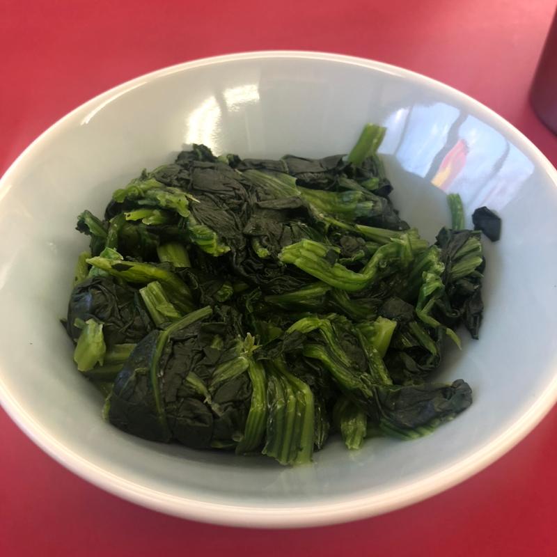 ほうれん草(ラーメン山岡家 足利店)