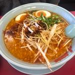 ウルトラ激辛ラーメン【中盛+背脂変更】(ラーメン山岡家 足利店)