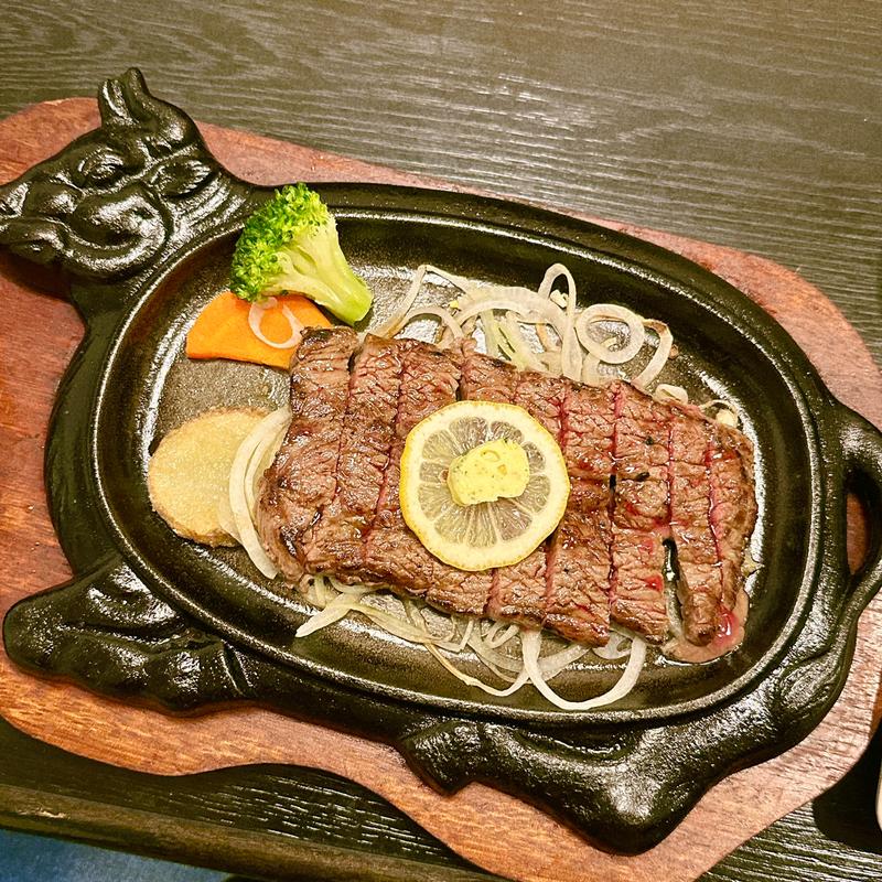 特選ステーキコース(郷土肉料理 やりばんが)