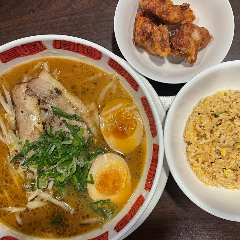 味噌ラーメン(バーミヤン 与野本町店)