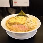 雲呑背脂煮干しラーメン(逢坂製麺（おうち麺TV.のラーメン屋さん）)