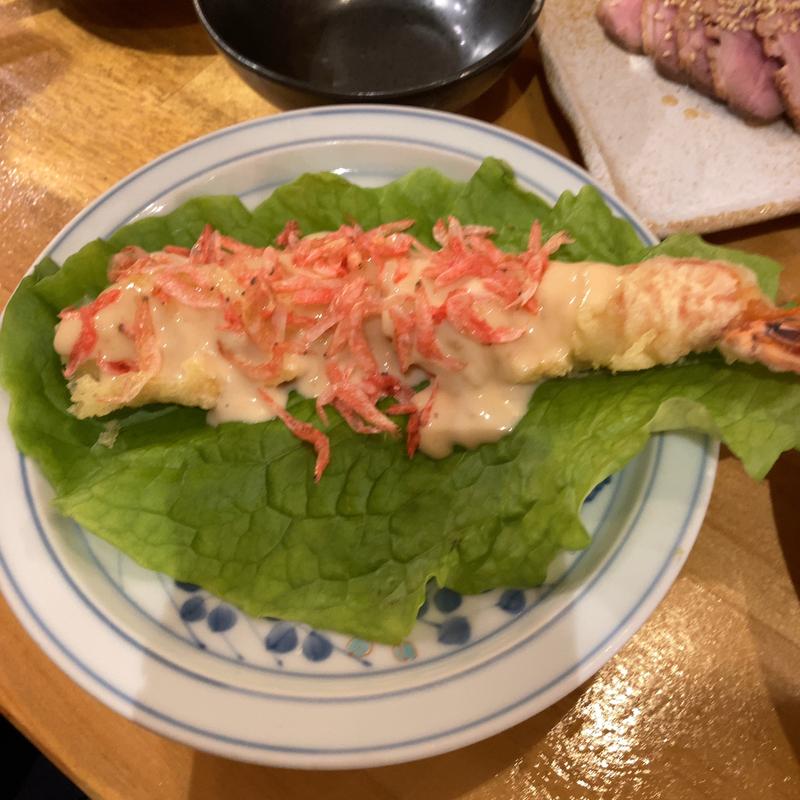 不二子のエビマヨ(大衆すし酒場不二子)
