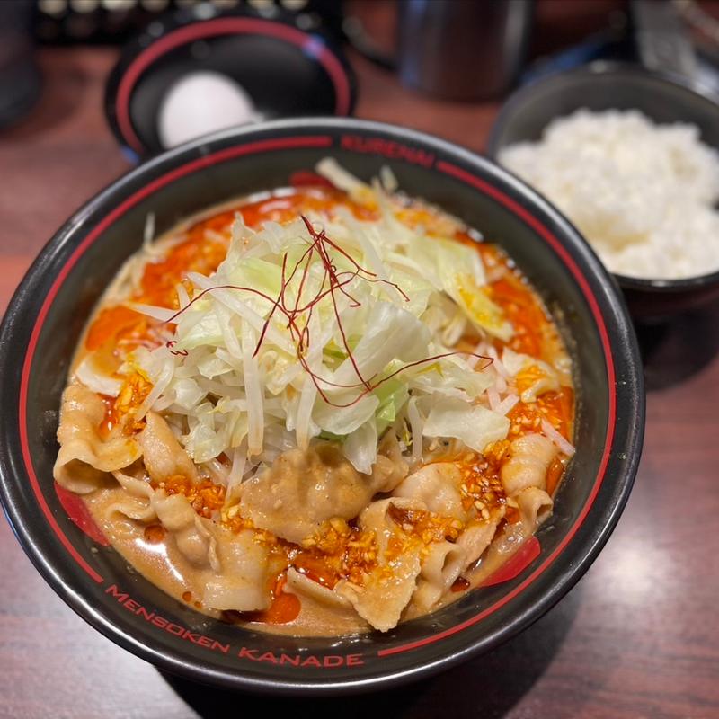 紅ラーメン　がっつりセット(麺創研 紅 武蔵新城)
