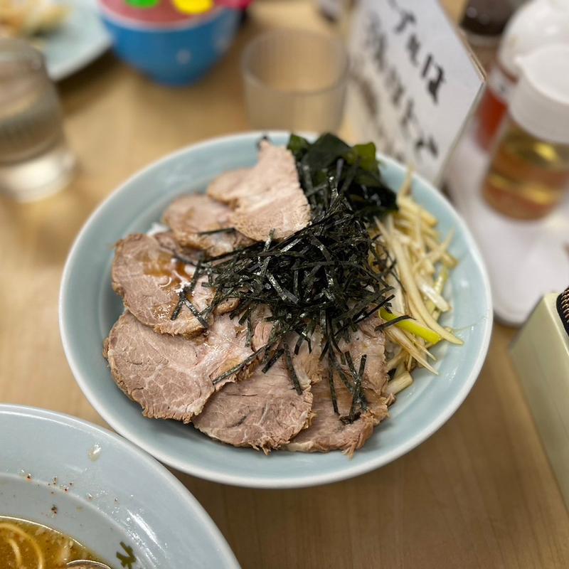 チャーシュー丼(ラーメンショップ成瀬が丘店)