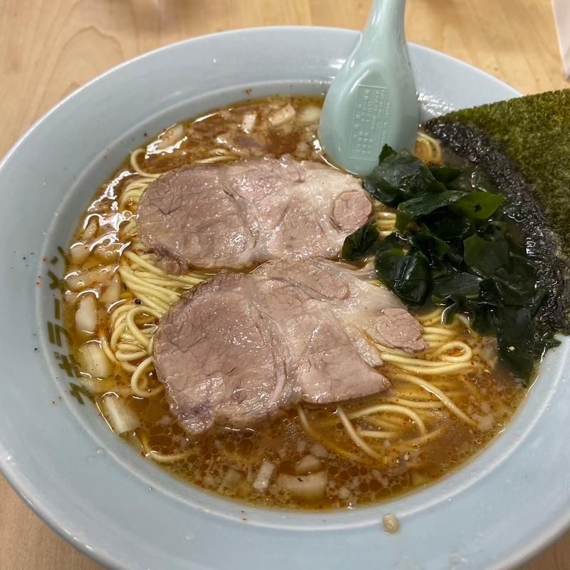 七味お酢ラーメン(ラーメンショップ成瀬が丘店)